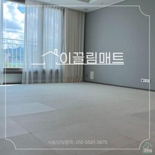 전라북도 전주시 완산구 태진로35, 태평아이파크/ 30평 확장형/ 거실,복도,주방/ 화이트마블